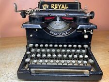 1915 Royal 10 Working Antique Desktop Typewriter w New Ink picture