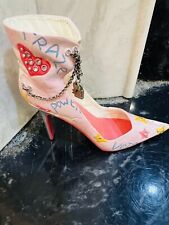 Rare- 2005 Raine Pink Dazzling Mini Collector Shoe picture