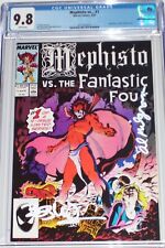 Mephisto vs The Fantastic Four #1 CGC 9.8 from April 1987 Case signed 2X picture