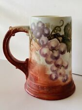 Lenox Belleek USA China Antique Hand Painted Tankard 1896-1906 VGC picture