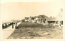 Postcard RPPC Oregon Seaside South Prom 1930s roadside 23-4890 picture