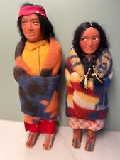 Vintage Skokum Dolls in Blankets picture