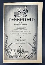 Vintage Haggadah for The American Family Rabbi Martin Berkowitz picture