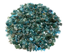 Blue Apatite Semi Tumbled Gemstone Mini Chips 5 - 8 mm, 'A' Grade Wholesale Lots picture