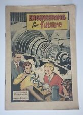 RARE VINTAGE c1957 ENGINEERING IN YOUR FUTURE GE PROMO ADVERTISING COMIC BOOK picture