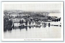 Naples Maine ME Postcard Bay of Naples Hotel Building Scene Posted Vintage picture
