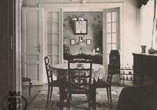 160 Room Interior Dining Table Chair Double Doors Pictures VTG ORG PHOTO picture