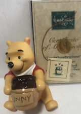 WDCC Winnie the Pooh Figurine Time for something Sweet With COA Box and Rare Pin picture