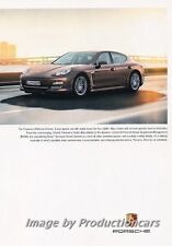 2013 Porsche Panamera Platinum Original Advertisement Print Art Car Ad J675 picture