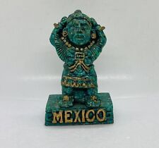 Rare Mayan Aztec Xipe Totec God Figurine Statue Pottery Stone Mexico Art 11 picture