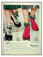 U.S. Rubber Company Gaytees Winter Boots 1952 Vintage Print Ad picture
