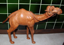 Vintage Souvenir Leather Camel --Hand Crafted. picture