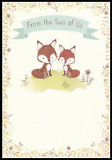 Greeting Card - Fox - From The Two Of Us - Thanksgiving - 0230 picture