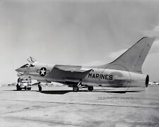 F-8 Crusader All Weather Fighter Aircraft USMC 1958 Photograph  8X10 Print picture