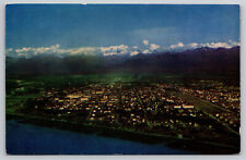 Anchorage Alaska AK Aerial View Postcard picture