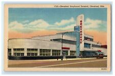 c1940's Cleveland Greyhound Terminal Restaurant Cleveland Ohio OH Postcard picture