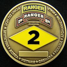 2nd Battalion 75th Ranger Regiment Challenge Coin picture