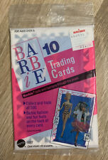 Vintage Barbie Trading Cards 1 sealed pack of 10 cards 1990 picture