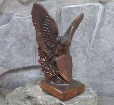 Vintage Bronze Eagle Bookend picture