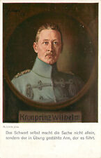 WWI Feldpost Postcard KronPrinz Wilhelm, German Crown Prince of Prussia picture