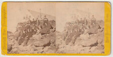 TIP TOP HOUSE - LARGE GROUP  - MT WASHINGTON - WHITE MOUNTAINS - BIERSTADT BROS picture