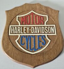 Harley-Davidson Wooden Sign Hand Made RARE 1 OF A KIND picture