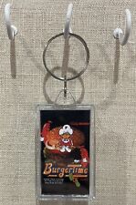 Burgertime Acrylic Double Sided Keychain #1 Key Ring Arcade Video Game picture