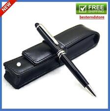 New Luxury Mb163 Classique Series Bright Black+silver Clip 0.7mm Rollerball Pen picture