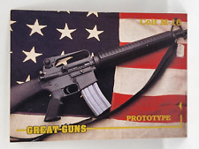 1993 Performance Years Great Guns Prototype Card #1 - Colt M-16 picture