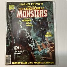 Marvel Preview Presents #8: THE LEGION OF MONSTERS -- BLADE vs. MORBIUS 1976 picture