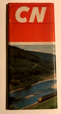 CN CANADIAN NATIONAL RAILWAYS TIME TABLE OCT 1960 - APR  1961 -- 82 PAGES picture