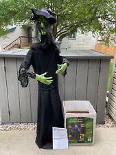 Gemmy Poseable Witch - with Box, Instructions & Batteries - 70