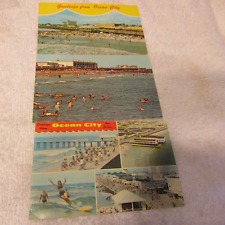 Lot of 3 Greetings Fron Ocean City New Jersey postcards picture