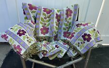 Vintage Cannon Royal Family Towels 16 Pieces MCM Mod Groovy Flower Power MidCen picture