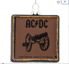 acdc album ornament retro 3D For those about to rock picture