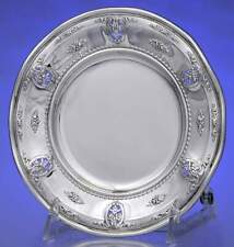 Wallace Silver Rose Point  Bread Plate 8987994 picture