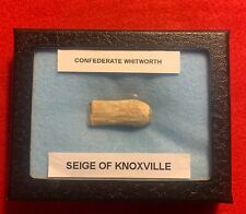 RARE DUG CIVIL WAR WHITWORTH 45 CALIBER FORT DICKERSON SEIGE OF KNOXVILLE, TN picture
