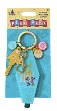 Disney World Play In The Park Mickey Minnie 4 Charm Icon Keychain Bag Tag - NEW picture