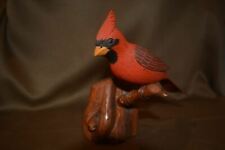 Beautiful Retro Cardinal Carving by Master Carver Art Stadler picture