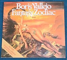 1988 Boris Vallejo Fantasy Zodiac Calendar + Centerfold Unused Realistic Art picture