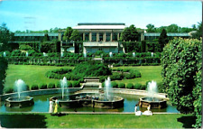 VINTAGE POSTCARD 1961 LONGWOOD GARDENS, KENNETT SQUARE, PA. OUTSIDE VIEW picture
