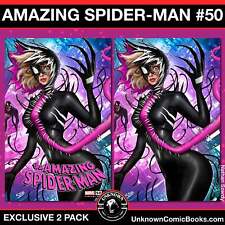[2 PACK] AMAZING SPIDER-MAN #50 UNKNOWN COMICS NATHAN SZERDY EXCLUSIVE VAR (05/2 picture