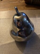 Two’s Company Silver Plate 4.5” Pear picture