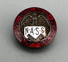 VINTAGE NATIONAL ASSOCIATION SPECIALTY SALESMEN (NASS) EAGLE SCREW BACK PIN A405 picture
