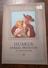 Quaker Cereal Products, 1927, Publisher: Quaker Oats Company, Chicago picture