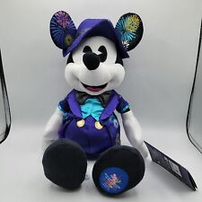 NWT Disney Parks Mickey Main Attraction Cinderella Castle Fireworks Plush 12/12 picture
