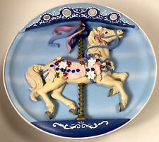 Rhodes Studios Bradex CHARMING CHARGER Musical Carousel Treasures Horse 1992 picture