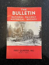 THE BULLETIN National Railway Historical Society 1962 picture