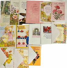 Lot 14 Vtg New/Unused Variety Greeting Cards Mother Grandmother 1st Birthday picture