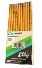Vintage 1980 Empire No. 2 Non Toxic Pencils Ten Pack NOS Sealed Pack picture